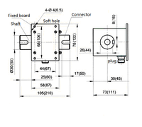 0-1000Nm capteur de couple rotatif Dynamique WTQ-1000B