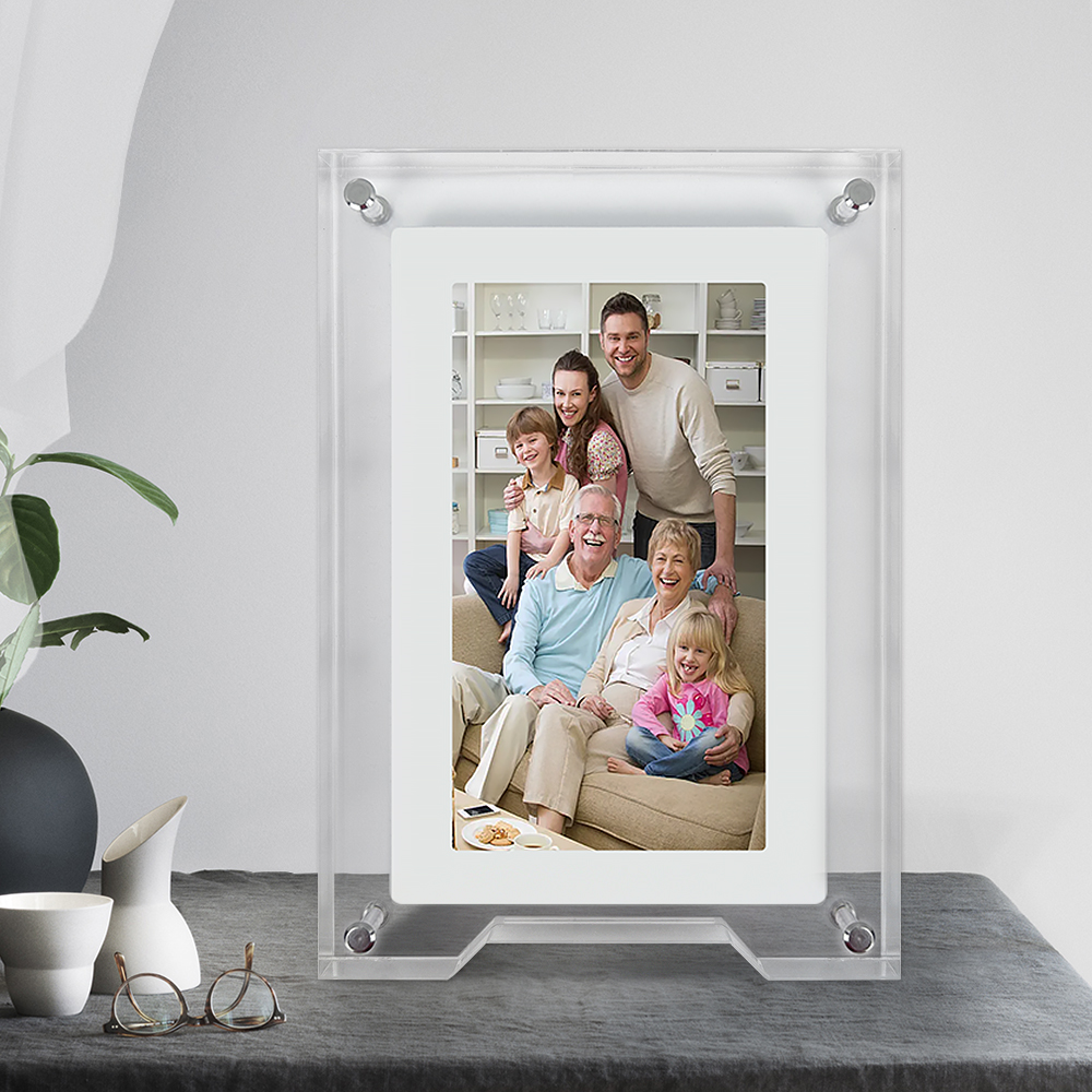 Объемная пригласительная открытка Свадебная подарочная коробка ЖК-Видео Брошюра motion book 7 дюймов lcd акриловая цифровая фоторамка