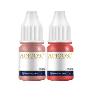 Aimoosi 12color permablend tattoo machine tattoo ink permanent pigment for lips nude pigment