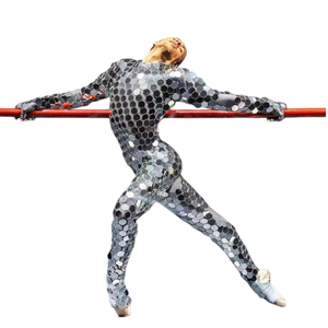 Vestido de lentejuelas con espejo para mujer, cantante, bailarina, Bar, club nocturno, ropa de escenario, cumpleaños, graduación, espectáculo, disfraz de Ballet - Product Image 6