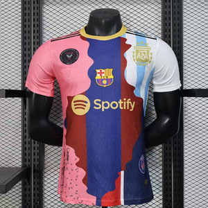 <span class=keywords><strong>Maillot</strong></span> Personnalisé en Gros Brodé 2526 Joueur Jacquard Real Madrid Manchester City Inter Miami Monterrey Flamengo Spécial en Poly Maille pour Adulte - Product Image 5
