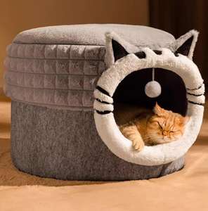 Nido para Mascotas Shein, Cálido para Invierno, Doble Uso, Nuevos Productos, Venta al por Mayor y Distribución de Nidos para Perros y Gatos - Product Image 1