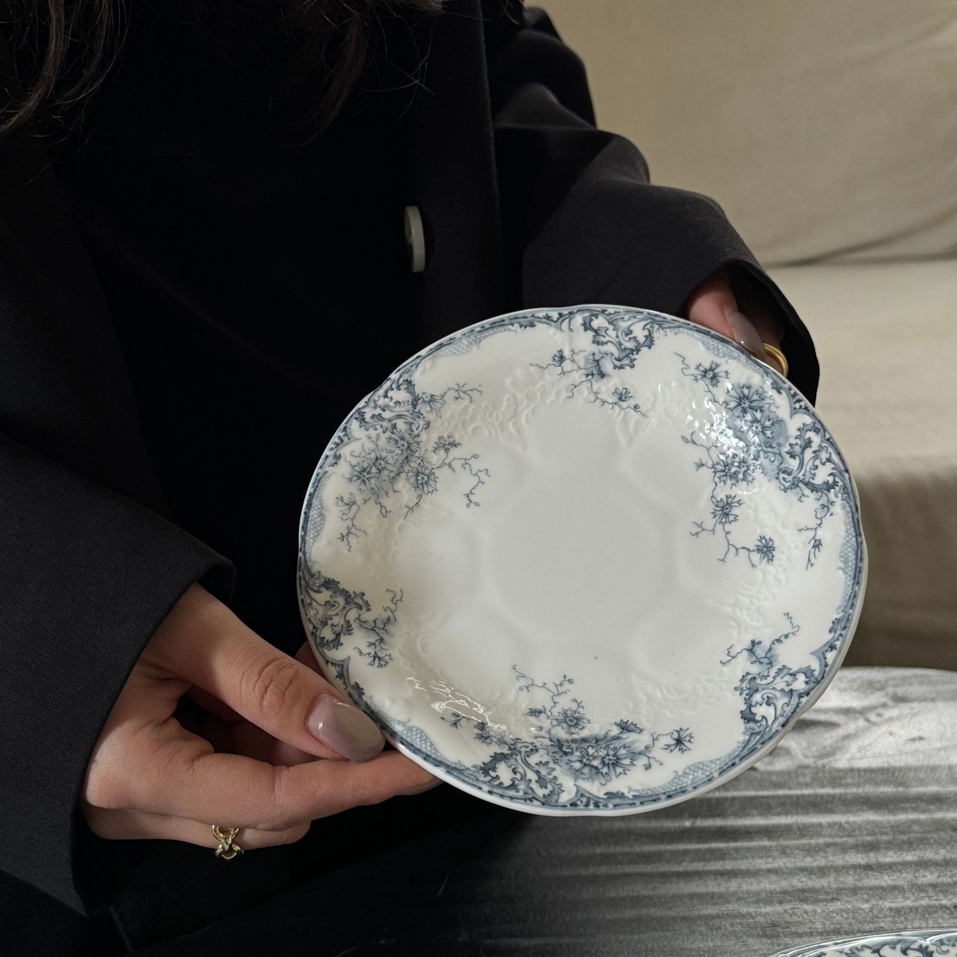 "แผ่นดิสก์6นิ้วป่าหมอกสีเขียว