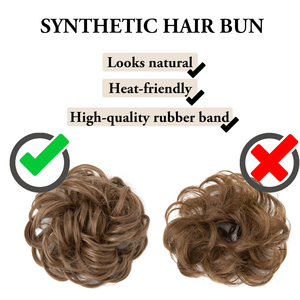 SARLA, peinados sintéticos de verano para mujer, extensiones fáciles de desorden, moño de pelo con banda de goma elástica para moño de Donut, venta al por mayor - Product Image 2