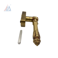 Barre droite foncé laiton antique aspect cuivre fenêtre matériel déco classique fenêtre levier poignée serrure