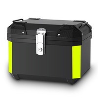 Nouvelle boîte de rangement amovible pour véhicule électrique et moto, en alliage d'aluminium, 65L, grande capacité, étanche