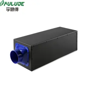 Silencieux de ventilateur FULUDE 100/150/200/250mm silencieux de ventilateur de conduit de silencieux efficace silencieux de ventilateur centrifuge