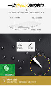 Sac à dos pour ordinateur portable de grande capacité personnalisé, sac à dos d'affaires avec chargement USB, sac à dos pour ordinateur portable de grande capacité avec logo personnalisé, utilisation quotidienne - Product Image 4