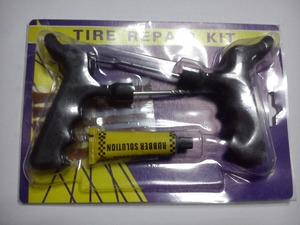 Car Tubeless <b>Tire</b> Repair <b>Plugs</b> <b>Kit</b> Rasp Needle Patch Fix Tools - Product Image 2