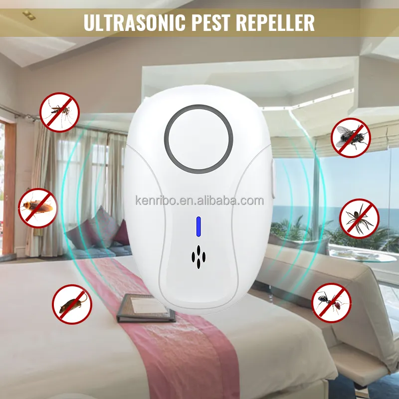 Portable anti insect device mosquito machine humane mouse killer repellent warrior electronic ultrasonic pest repeller