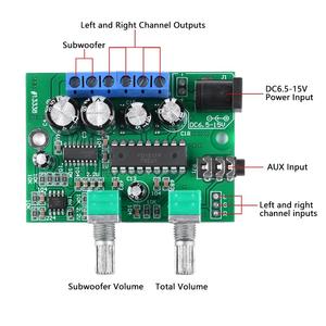 6W+6W+25W <strong>High</strong> <strong>Fidelity</strong> Class D Digital <strong>Audio</strong> Amplifier Module Three-channel Subwoofer Miniature Micro Amplifier Board - Product Image 2