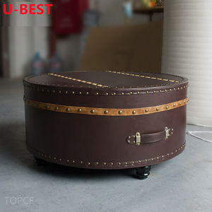 Mesa Auxiliar de Estilo Antiguo U-best, Mesa de Centro para Sofá, Mesa de Noche, Mesa de Té, Muebles para Sala de Estar - Product Image 1