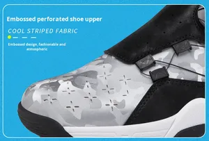 <span class=keywords><strong>Chaussures</strong></span> de <span class=keywords><strong>golf</strong></span> pour hommes, nouvelle collection été, à boucle rotative, semelle intermédiaire en caoutchouc, baskets décontractées pour l'entraînement en salle et sur gazon – Offre Spéciale - Product Image 5