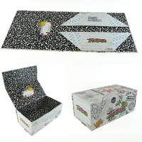Boîte cadeau magnétique de grande capacité, construction robuste, impression couleur mate personnalisée, pour cadeaux en gros