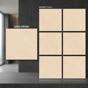 กระเบื้องพอร์ซเลนขัดเงา Ny Smoke White ขนาด 800x800 มม. ลายหินอ่อนรมควัน สำหรับปูพื้นเซรามิก - Product Image 4