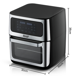Freidora de Aire Inteligente RAF 1800W 12L con Pantalla Táctil LED y Ventana de Visualización, Temperatura Ajustable y Circulación para Cocinar sin Aceite - Product Image 2