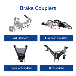 Remolque de coche รถพ่วงกรอบอลูมิเนียมสำหรับรถยนต์ขนาดเล็ก - Product Image 5