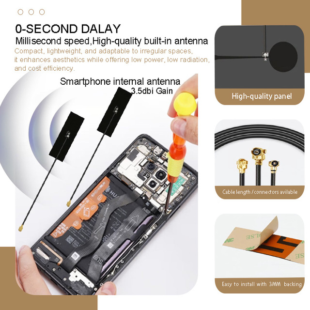 AW Phone Intenal Antenna 5g 4g Let Gsm Antenna Eembeded Flexible Antenna Full-band Internal Antenna for Special Structure
