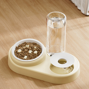 Hot bán hẹn giờ định lượng Pet Feeder đầy đủ tự động thông minh gốm Bát Feeder cho chó và mèo - Product Image 6