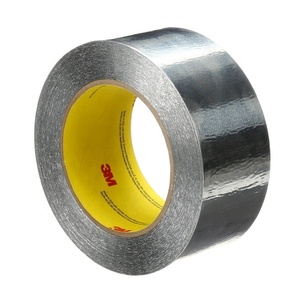 <span class=keywords><strong>Cinta</strong></span> Adhesiva <span class=keywords><strong>de</strong></span> <span class=keywords><strong>Aluminio</strong></span> Acrílica <span class=keywords><strong>de</strong></span> una Cara, Sensible a la Presión, <span class=keywords><strong>de</strong></span> Alta Temperatura, Resistente a Impactos y al Agua, para Enmascarar (<span class=keywords><strong>425</strong></span>) - Product Image 1