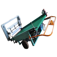 Machine à récolter les légumes-feuilles de type marche