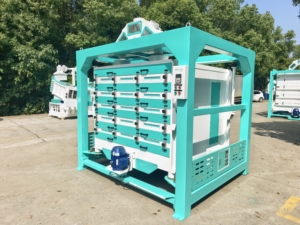 เครื่องคัดแยกแบบหมุนไฟฟ้า 4T-6T ต่อชั่วโมง สำหรับข้าว ข้าวโพด ถั่วเหลือง เครื่องแยกอัตโนมัติอเนกประสงค์ พร้อมตัวควบคุม PLC - Product Image 2