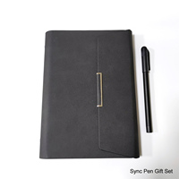 Ensemble stylo et bloc-notes intelligent pour l'écriture manuscrite et livre A5 avec application pour la synchronisation intelligente du cloud convenant aux cadeaux