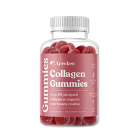 Gummies de collagène marin OEM de type I hydrolysé pour la santé des cheveux, de la peau et des ongles