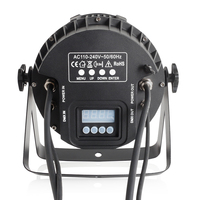 Nouveau projecteur LED PAR RGBW 165W IP65 étanche 2024 pour l'aménagement paysager extérieur avec contrôle DMX512 et CRI élevé 90