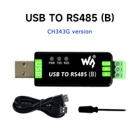 Módulo de Puerto Serie Micro Snow USB a RS485, Conversor Bidireccional de Puerto Serie de Grado Industrial de 485 a USB Semidúplex