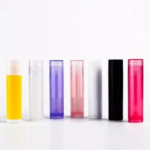 Groothandel Doorzichtige Mini Lippenbalsem Buis 5G Lege Plastic Lippenstift Container Buis 5G Plastic Deodorant Container