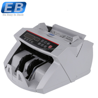 Machine de comptage de billets de haute précision LD-2040 avec affichage LED, détection de contrefaçon et comptage de billets mixtes, qualité professionnelle