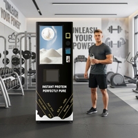 Distributeur de poudre protéinée intelligent Shakes Whey Gyms Macine Smart Drink Orange pour salle de sport