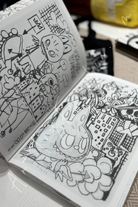 PopMart i mostri 10 ° anniversario <span class=keywords><strong>collezione</strong></span> Sketch Tote Bag Set esclusivo giocattolo d'arte in edizione limitata <span class=keywords><strong>da</strong></span> <span class=keywords><strong>collezione</strong></span> - Product Image 2