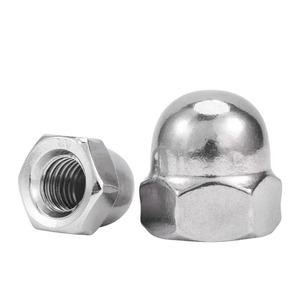 304 Stainless Steel Cap Nut M6 M8 M10 Fine Thread Decorative Concealing For Construction Industry - Product Image 3