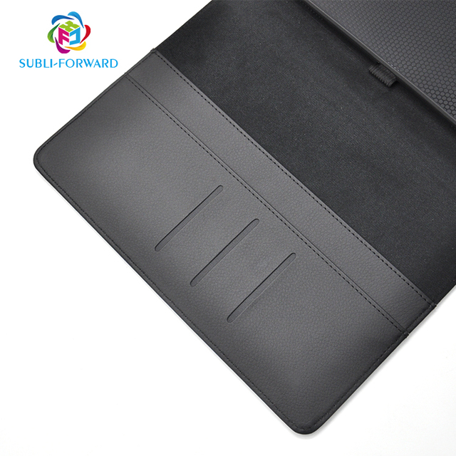 New Arrival Customized 2D Sublimation Blanks PU Leather Pouch Case Book Cover Tablet Compatible with ipad