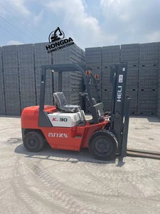 Carretilla elevadora de 3 toneladas Heli K30 de segunda mano con motor diésel de excelente rendimiento Carretilla elevadora usada en buenas condiciones - Product Image 2