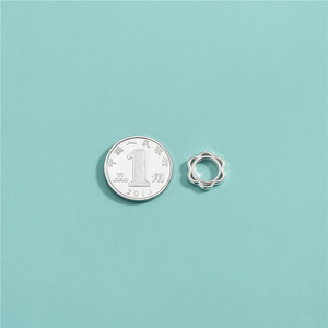 6mm Fit <span class=keywords><strong>perline</strong></span> S925 argento Sterling <span class=keywords><strong>perline</strong></span> fiori cornici <span class=keywords><strong>per</strong></span> bracciale collana <span class=keywords><strong>di</strong></span> <span class=keywords><strong>perline</strong></span> <span class=keywords><strong>per</strong></span> fare la fornitura <span class=keywords><strong>di</strong></span> gioielli - Product Image 5