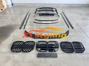 XLstyling Kit corpo conversione auto alettone posteriore alettone diffusore griglia anteriore per <span class=keywords><strong>BMW</strong></span> G26 <span class=keywords><strong>4</strong></span> <span class=keywords><strong>serie</strong></span> nero lucido - Product Image 4