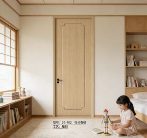 <span class=keywords><strong>Porta</strong></span> Interna Insonorizzata in MDF con Design Minimalista per Sale da Tè Giapponesi, Hotel, Appartamenti, Ospedali e Camere da Letto - Pre-Finita - Product Image 4