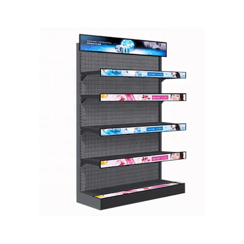 P1.25 Hd Led Shelf Module Indoor Supermarkt Plank Display Prijs Led Ticker Programmeerbaar Tekstbericht Geleid Bewegend Teken