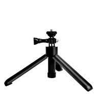 Petit trépied universel 360 rétractable et pliable en alliage d'aluminium, support de bureau pour téléphone portable pour Table