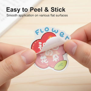 Personalized decorative self-adhesive printed cartoon waterproof die-cut car vinyl stickers custom logo stickers - Product Image 2