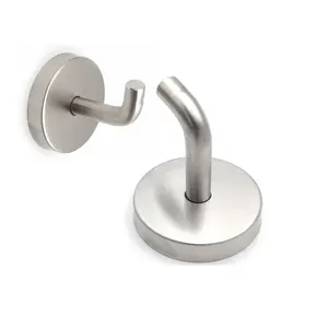Hot Sale Factory Cheap Price SUS304 Stainless Steel Toilet Cubicle Round Shape Coat Hook Hanger