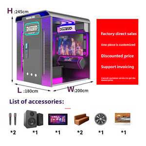 Cabinas de Karaoke Inteligentes de Autoservicio con Acceso por Código QR, Máquinas de Karaoke Móviles para Cantar en Bares, Salas de KTV y Lugares de Entretenimiento - Product Image 2
