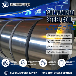 เหล็กม้วนชุบสังกะสี SGCC S280GD Chrome Free Z120 หนา 1.5 มม. มาตรฐาน ASTM A653 ทนทานต่อการกัดกร่อนได้ดีเยี่ยม - Product Image 1