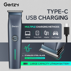 Men's Portable Li-Ion Battery USB Charging Reciprocating Blade Dedicated Foil for Household Hotel Use 3-in-1 <b>Shaver</b> Bea - Product Image 5