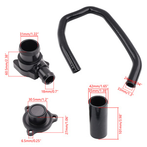 Kit de Conversión de Válvula de Descarga Turbo VAG 2.0 TFSI, Aleación de Aluminio Negra, para Modificación, Reequipamiento y Actualización del Motor - Product Image 4