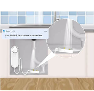 Détecteur de fuite d'eau WiFi TY-WI-3 90DB, double capteur de niveau d'eau, surveillance à distance via l'application Smart Life, alerte d'inondation, sécurité contre les débordements - Product Image 4