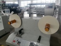 Nouvelle machine de rembobinage automatique à vitesse variable pour le traitement des films d'emballage et des étiquettes, rembobineuse industrielle
